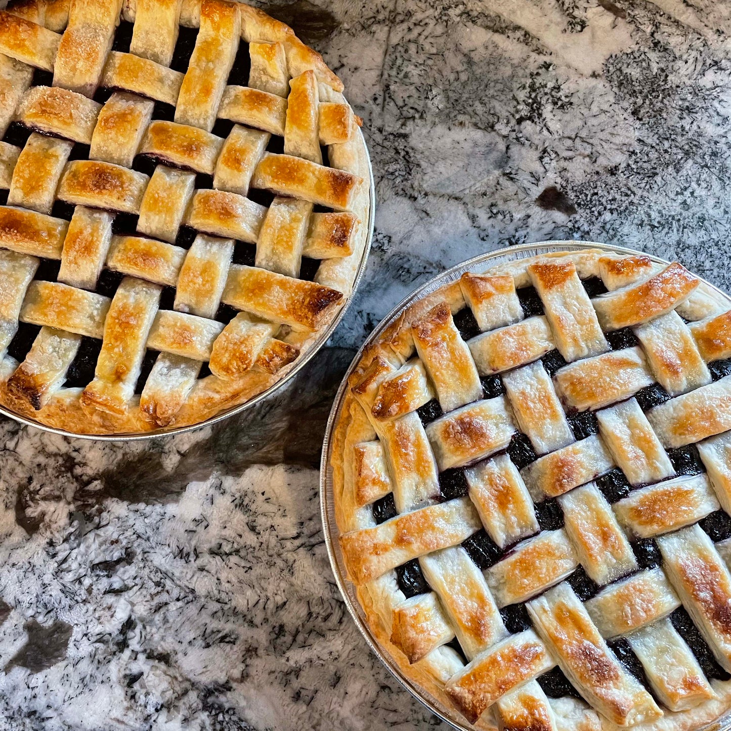 Wild Maine Blueberry Pie